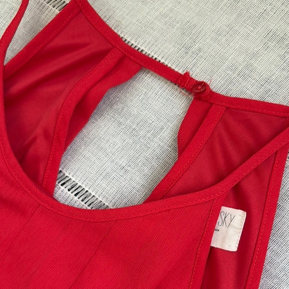Sienna Sky NWOT Red Halter Dress - Picture 7 of 13